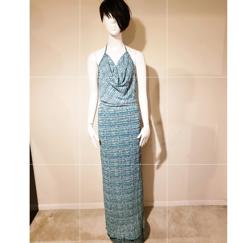 Haute Hippie Halter Maxi Dress Size L